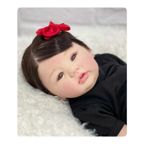 Bebê Reborn Menina Silicone, Fofa, Princesa, Original em Promoção na  Americanas