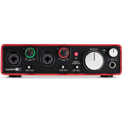 Interface de Áudio Scarlett 2i2 USB 2.0 - focusrite Menor preço em Interface de Áudio Scarlett 2i2 USB 2.0 - focusrite