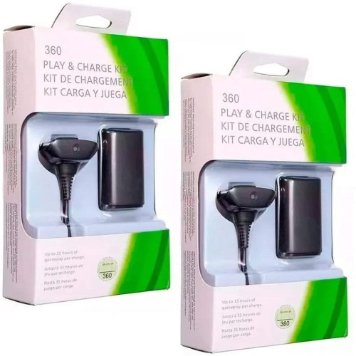 Kit De Carga E Jogo Xbox Series S/x Original Bateria Recarre