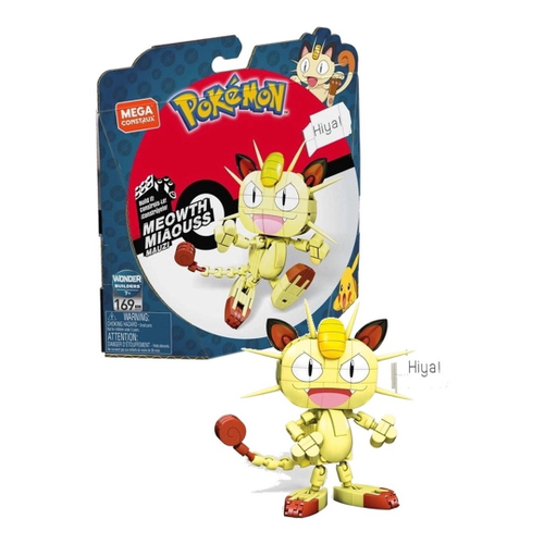 Blocos De Montar Mega Construx Boneco Mew - Personagem Do Desenho