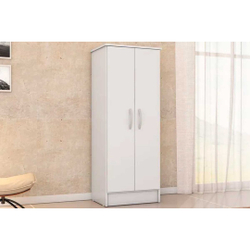 Armário Multiuso Demóbile Viena c/2 Portas Branco Menor preço em Armário Multiuso Demóbile Viena c/2 Portas Branco