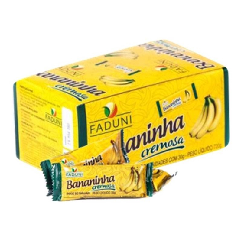 Doce Cremoso de Banana 400g (Caixa com 6 unidades) - Momentos Bom Princípio  Alimentos