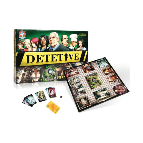 Jogo de Tabuleiro Detetive em Oferta