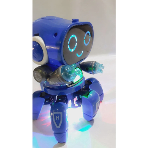 Brinquedo ROBO LADY COM FACE DIGITAL LUZ Robô Cyber Bat Aranha Som