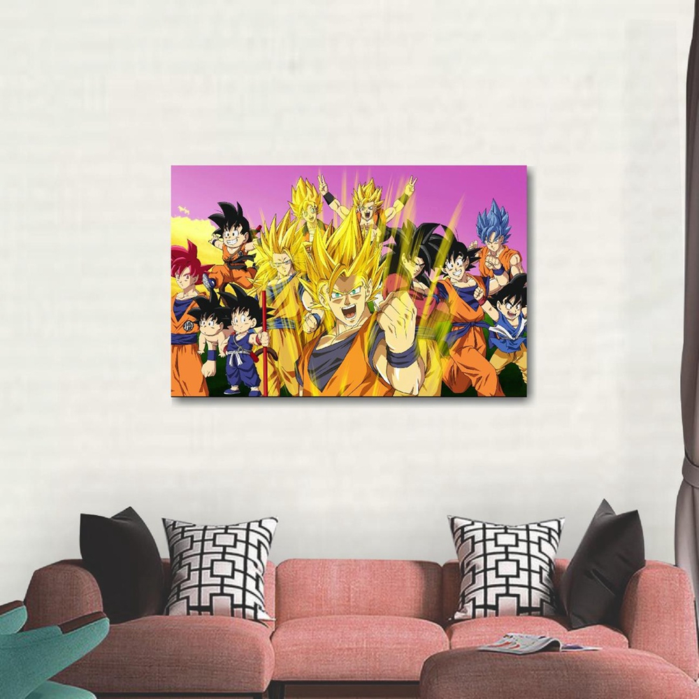 Quadro Decorativo Dragon Ball Z Gohan Saga Cell em Promoção na Americanas