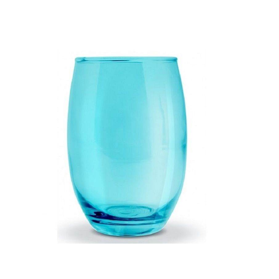 Jogo Copo De Vidro Azul Bellagio 450 Ml Com 6 Copos - Casa Linda