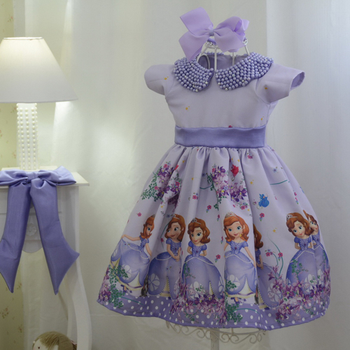 Vestido princesinha Sofia 5 anos - Artigos infantis - Centro Histórico,  Porto Alegre 1255293624