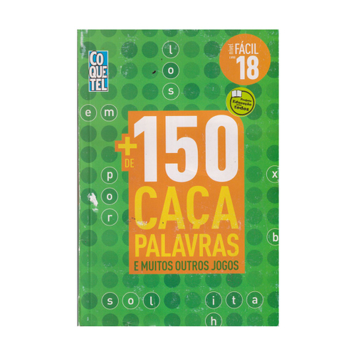 Livro de Passatempo Caça Palavras Nível Fácil Coquetel em Promoção na  Americanas