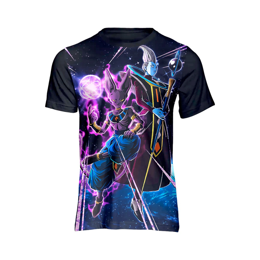 Camiseta masculina Desenho Arte Freeza Dragon Ball Camisa Blusa Branca  Estampada em Promoção na Americanas