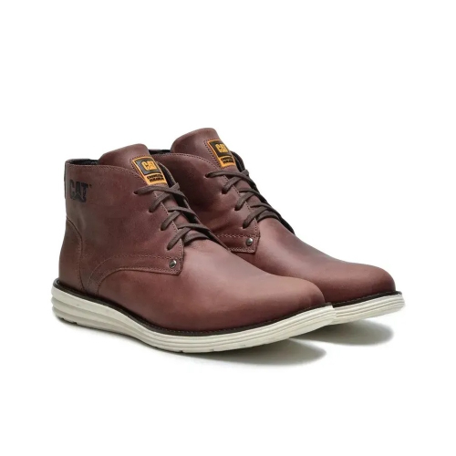 Bota Adventure Caterpillar Masculina Em Couro Marfim no Shoptime