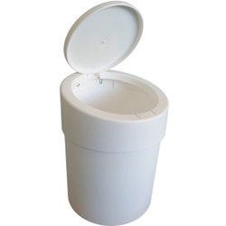Lixeira pia click tampa mola 5L lixo cozinha cor branco - Youl é boa?