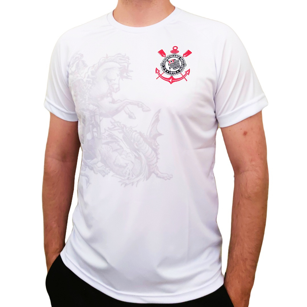 Camisa Corinthians São Branca Oficial Submarino