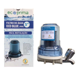Menor preço em Filtro Purificador De Agua De Parede Com Torneira Eco Blue