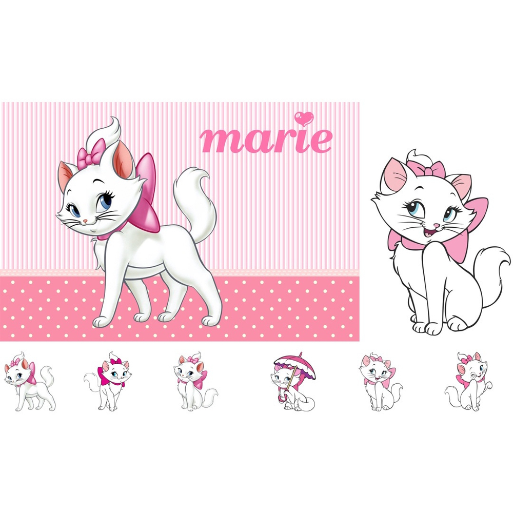 Kit Digital Gatinha Marie Png (1 Por 3)