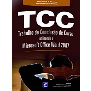 Usado: Tcc Trabalho de Conclusao de Curso Utilizando o Microsoft Office Word  em Promoção na Americanas