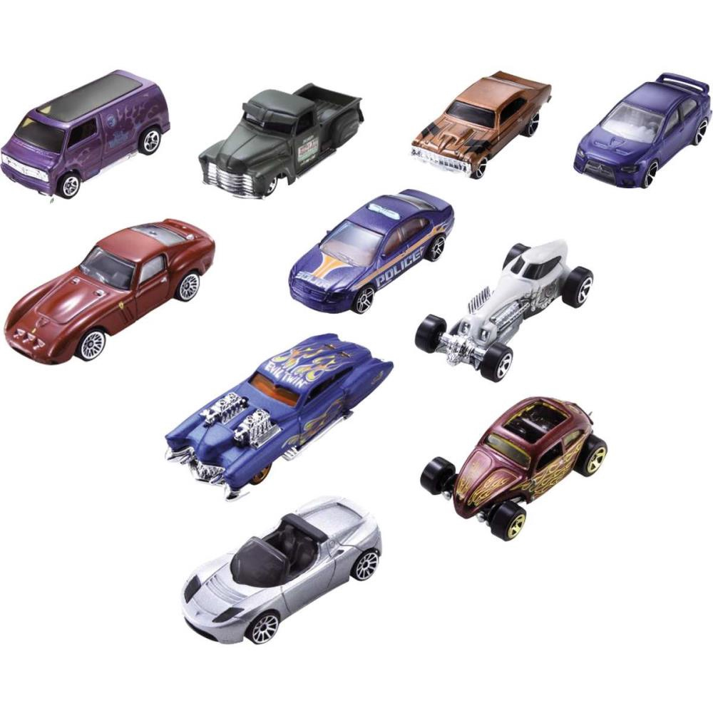 Cartela - Hot Cars De Metal C/10 Carrinhos Estilo Hot Wheels em Promoção na  Americanas