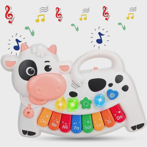 Teclado Piano Com Som De Animais Brinquedo Infantil Xin Anda