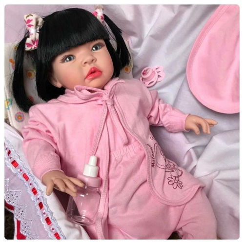 Boneca baby kiss com acessórios clearance