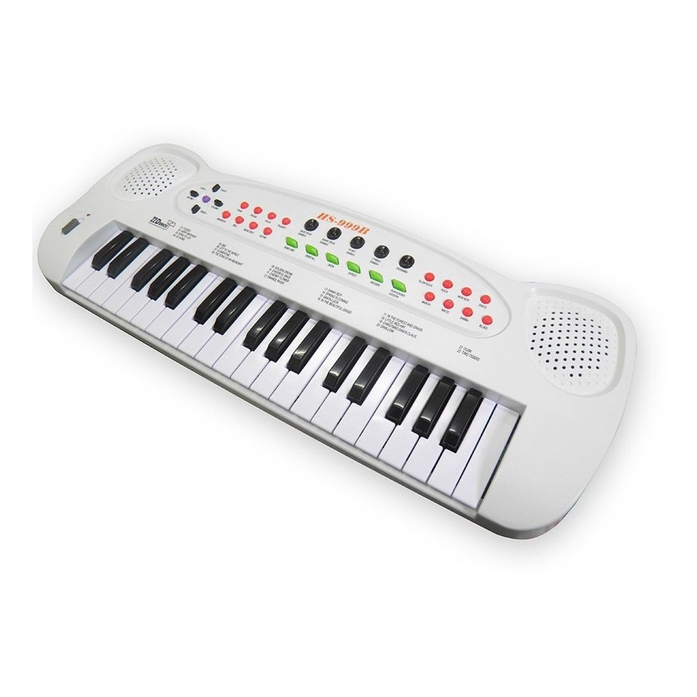 Teclado Com Microfone Piano Infantil Brinquedo Musical no Shoptime