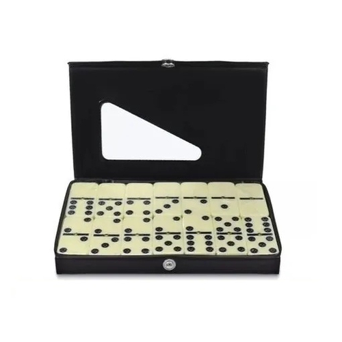 Domino Profissional De Osso Com 28 Pecas 5mm Art Game – Papelaria