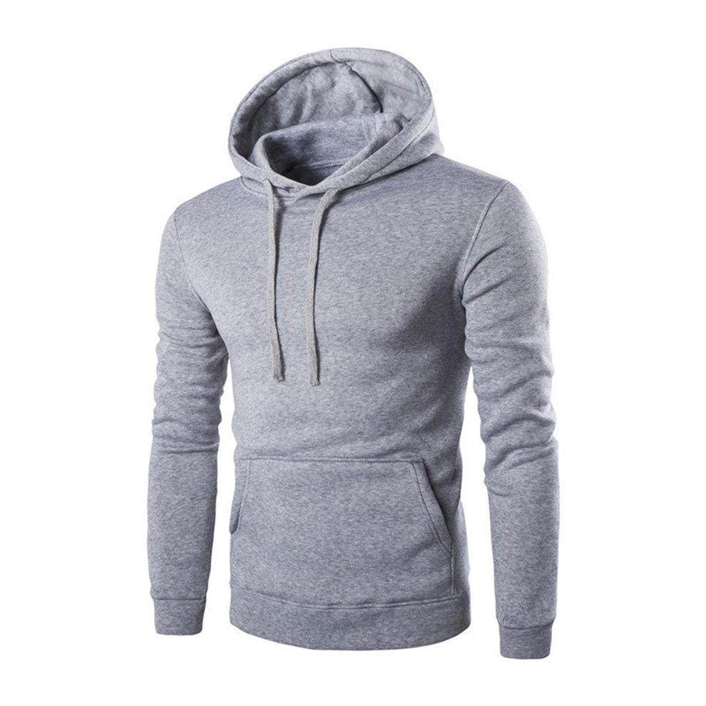 mens solid black moletom com capuz