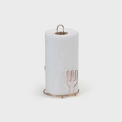 Porta rolo de papel toalha querida rose gold arthi Menor preço em Porta rolo de papel toalha querida rose gold arthi