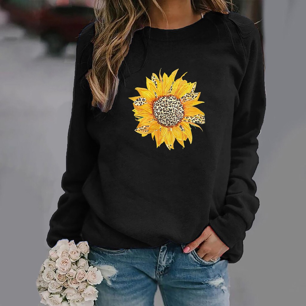 moletom com capuz sunflower