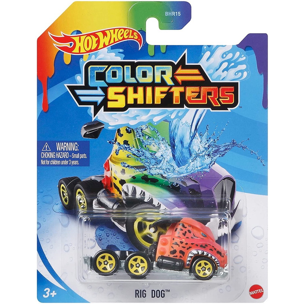 Rig Dog Caminh o Cachorro Color Shifters 1 64 Hot Wheels