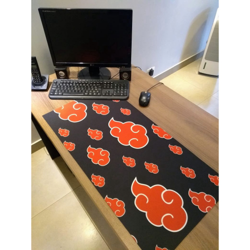 Mousepad Gamer 90x55 - Tema Nuvens Akatsuki