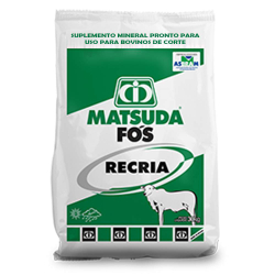 Suplemento Mineral Para Bovinos e Gado de Corte Recria Fós Recria Matsuda Menor preço em Suplemento Mineral Para Bovinos e Gado de Corte Recria Fós Recria Matsuda