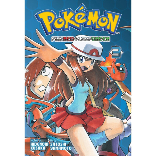 Mangá Pokémon Adventures - Arco FireRed e LeafGreen