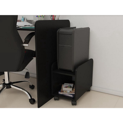 Suporte p/ Cpu E Nobreak(estabilizador) c/ Rodízios 28Lx39Ax45P preto Menor preço em Suporte p/ Cpu E Nobreak(estabilizador) c/ Rodízios 28Lx39Ax45P preto