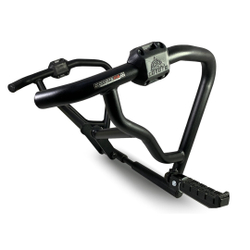 Protetor de Motor e Carenagem Coyote Preto com Pedais - Twister cbx 250 até 2008 - Honda Menor preço em Protetor de Motor e Carenagem Coyote Preto com Pedais - Twister cbx 250 até 2008 - Honda