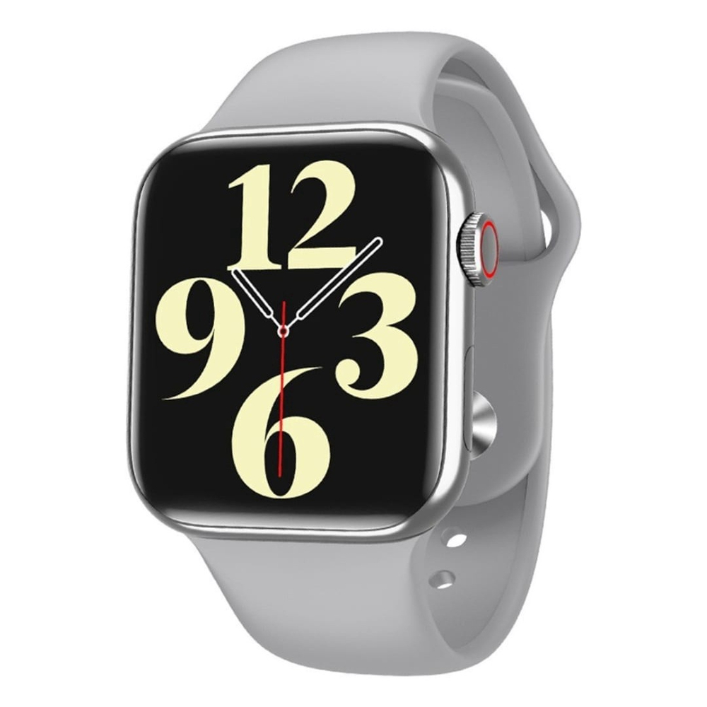 smartwatch hw16 prata