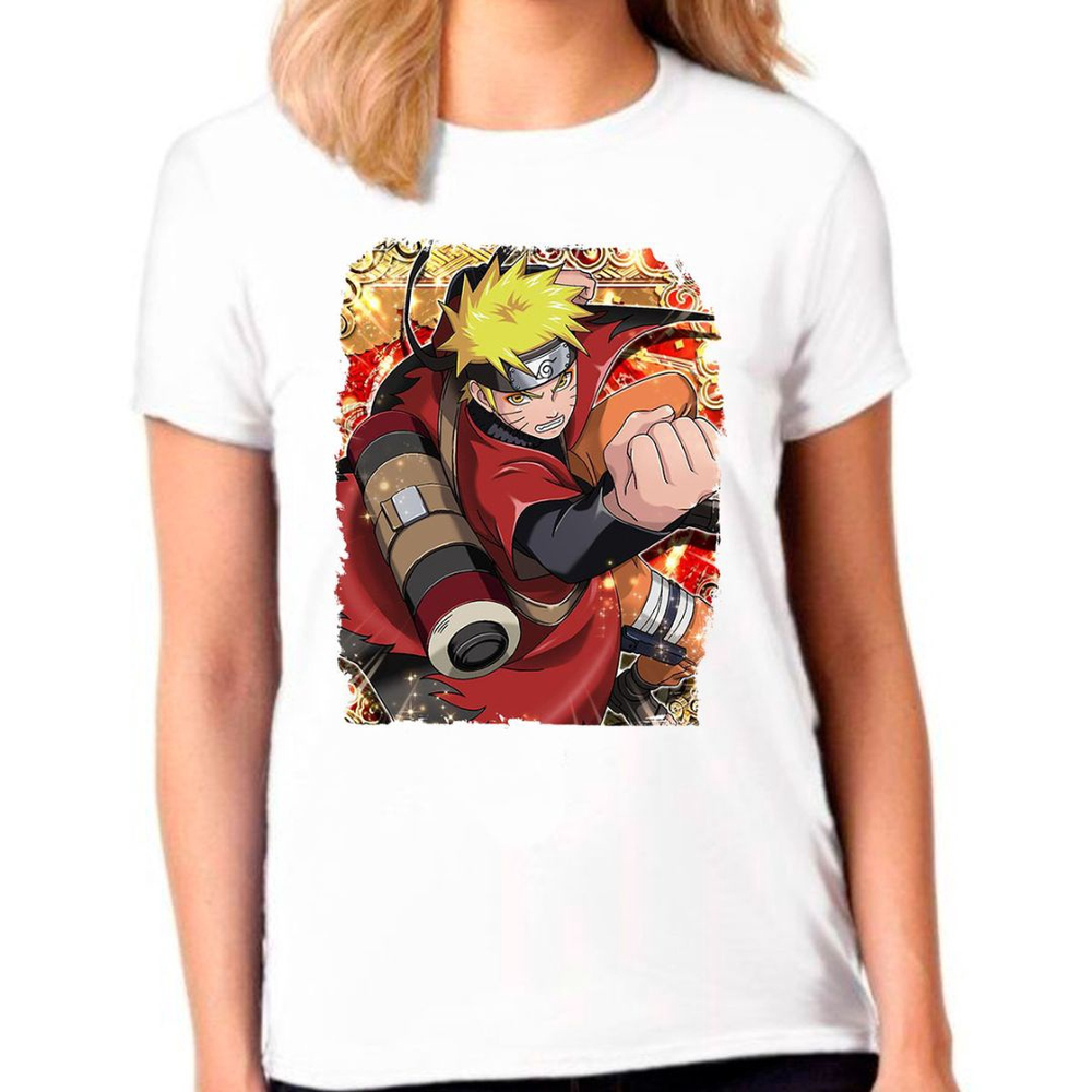 Camiseta Anime Naruto Desenho Camisa Feminina03 em Promoção na Americanas