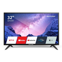 Smart TV Multilaser 32 HD lcd Wi-Fi USB hdmi Com conversor Digital - TL031 Menor preço em Smart TV Multilaser 32 HD lcd Wi-Fi USB hdmi Com conversor Digital - TL031