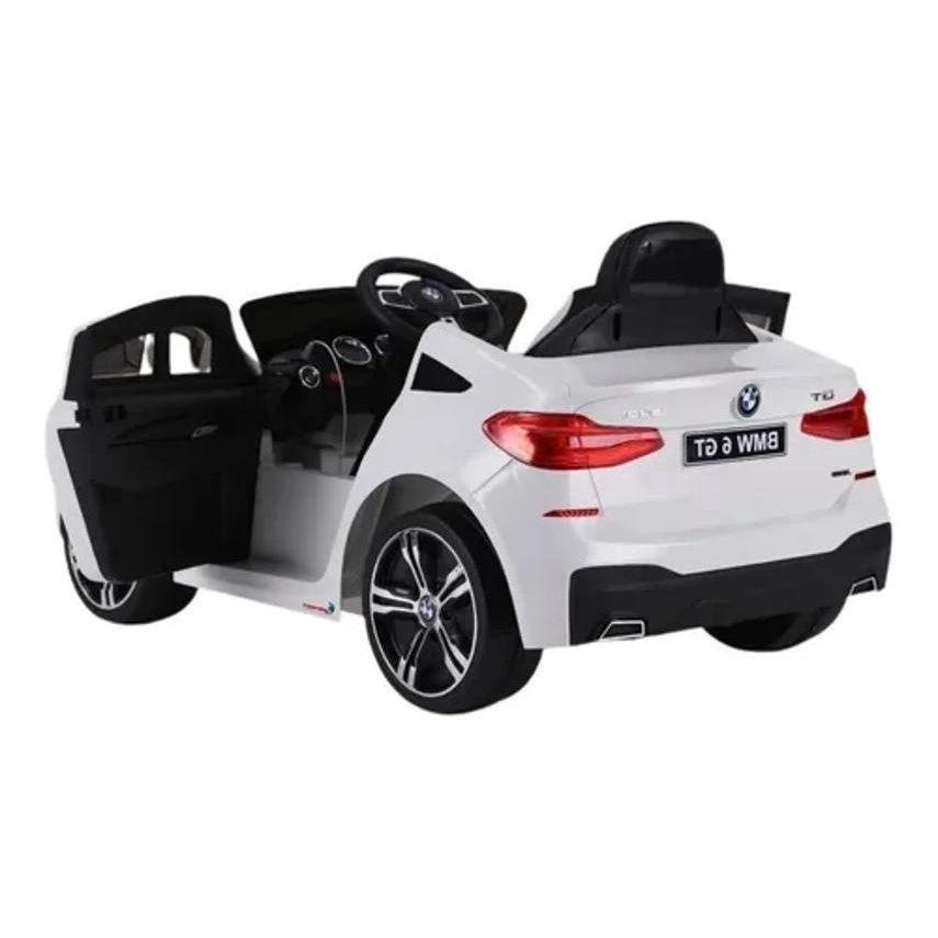 Carro Elétrico Infantil BMW 6 GT Preto 12v - Importway (BW178)