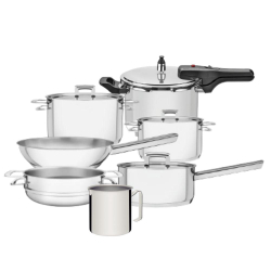 Jogo De Panelas Tramontina Inox Cooktop Indução 7pcs c/ Panela De Pressão Brava é boa?