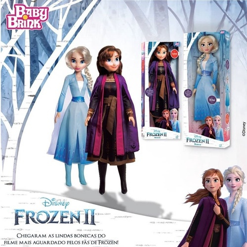 Kit de 2 bonecas Ana e Elsa Frozen Fashion Store em Promoção na Americanas