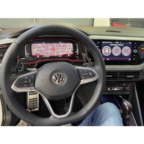 pás de mudança de carro Para VW 2019-2020 Modificado Paddle shift paddle  decoração interior de alumínio : : Moda