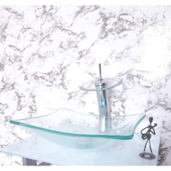 Cuba Incolor de vidro CQ39cm + Torneira Link + Válvula Click é boa?