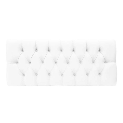 Cabeceira Painel Casal Estofada Paris Capitone 1,60m Branco Incasa Moveis é boa?