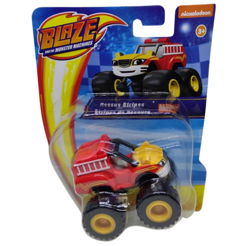 Carrinho do Personagem Listrado da Franquia de Desenhos Blaze And The  Monster Machines, Brinquedo Mattel Usado 84085750