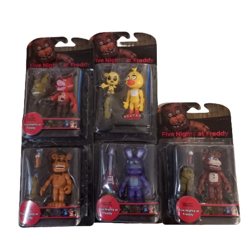 Kit 5 Bonecos Animatronics Five Nights At Freddy's - Five em Promoção na  Americanas