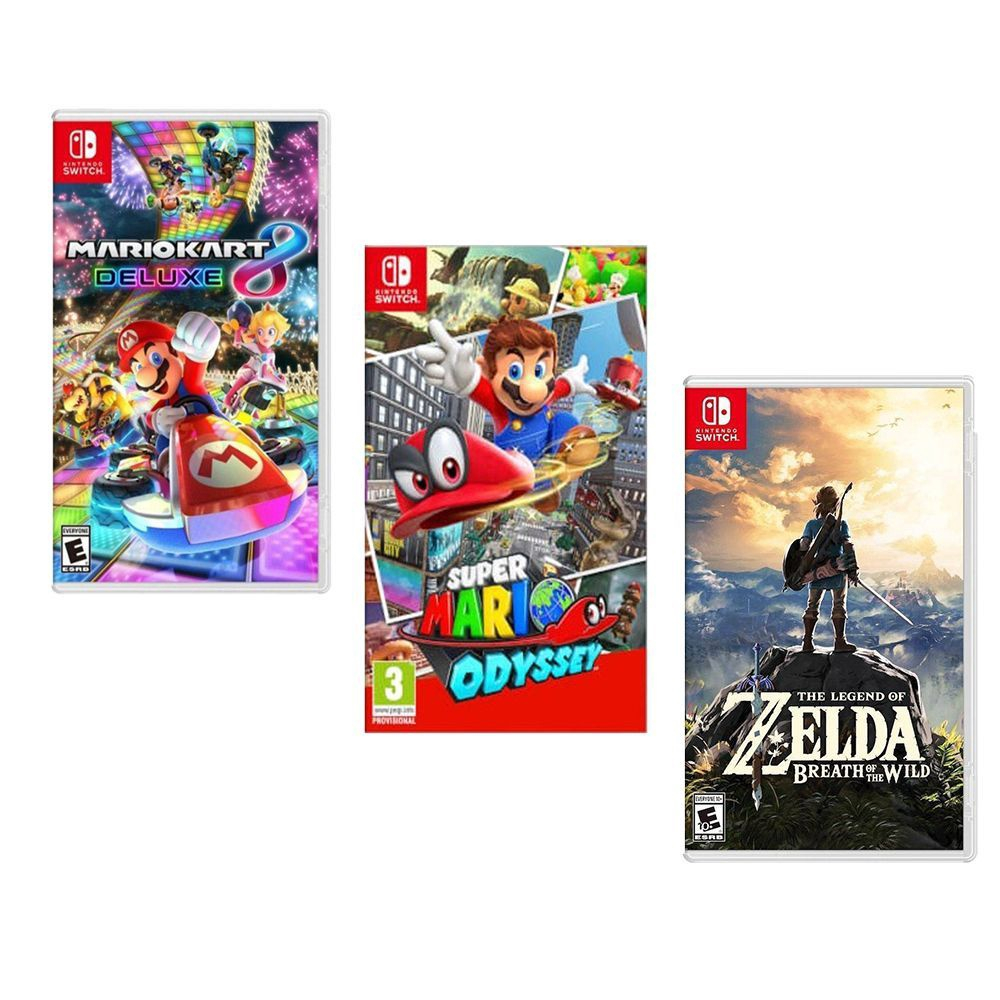 Jogo Nintendo Switch Super Mario Odyssey Switch Midia Fisica