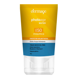 Protetor Solar Facial Dermage – Photoage Water FPS50 Menor preço em Protetor Solar Facial Dermage – Photoage Water FPS50