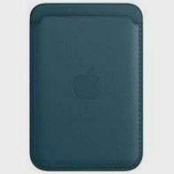 Carteira em couro com magsafe para Iphone Apple 13 - azul Menor preço em Carteira em couro com magsafe para Iphone Apple 13 - azul