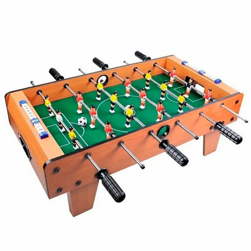 Futebol de mesa infantil pebolim moderno fliperama completo gol a gol  brinquedo campo botao