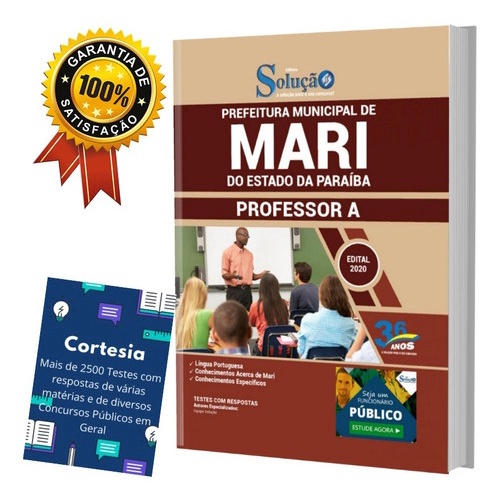 Apostila Professor A Prefeitura Mari Pb Em Promoção | Ofertas Na Americanas