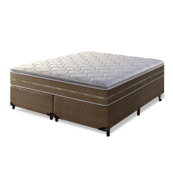 Conjunto Cama Box com Colchão Queen San Pablo - Umaflex Menor preço em Conjunto Cama Box com Colchão Queen San Pablo - Umaflex